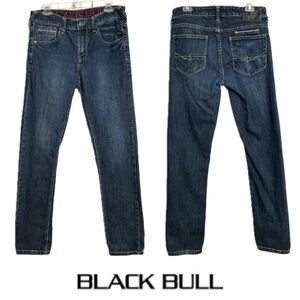 Black Bull ‘Jack’ Slim Fit Jeans with Stretch Size 32x33.5